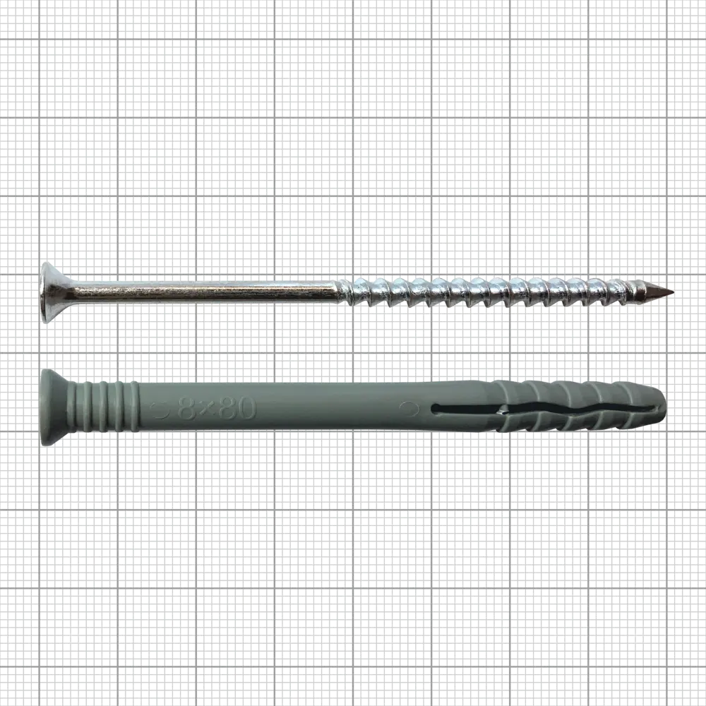 Дюбель-гвоздь потайной полипропилен 8x80 мм 10 шт Santreyd STLM-2156796 - Вид №4
