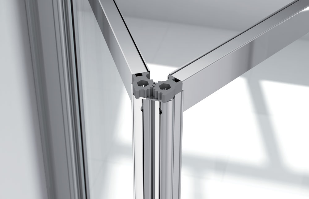 Дверь душевая для установки с боковой панелью A1200C0 Merlyn Ionic Хромированный  - Вид №2