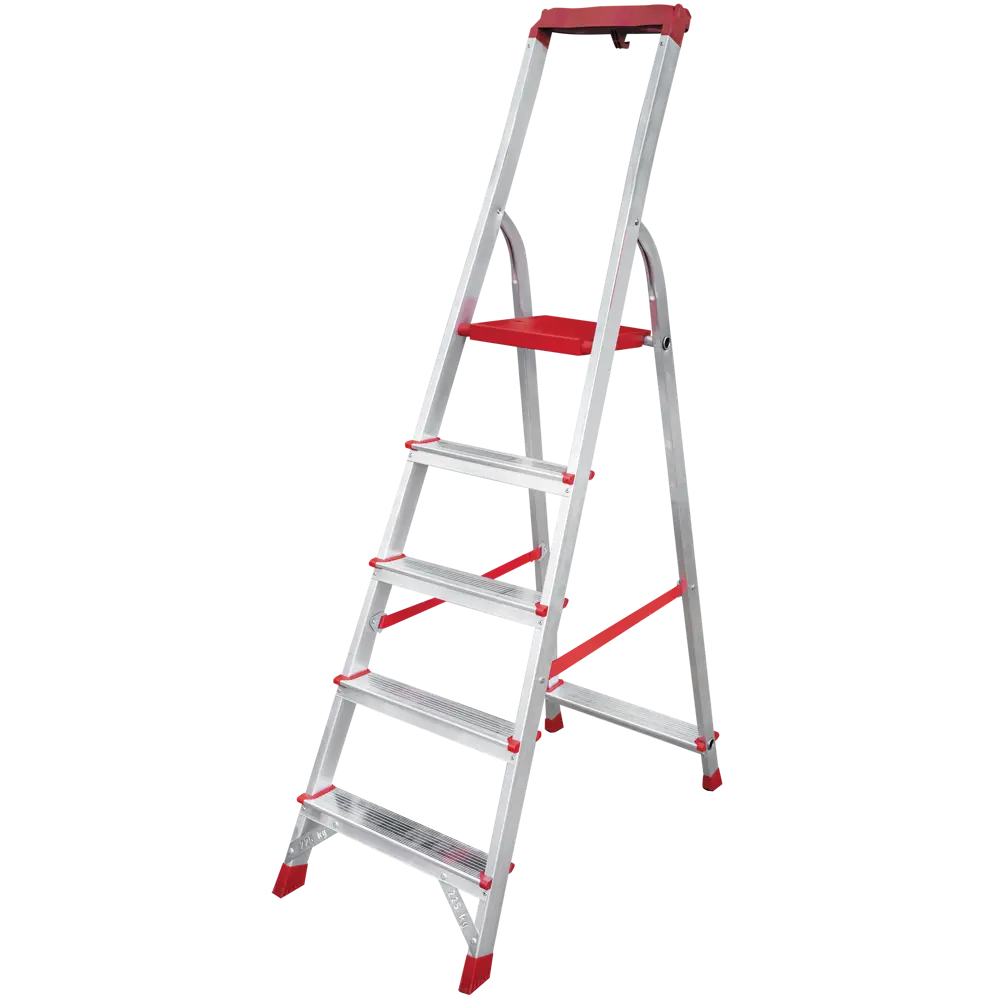 Стремянка Новая Высота Артель - профессиональная алюминиевая 5-ступенчатая 82695053 STLM-0034316