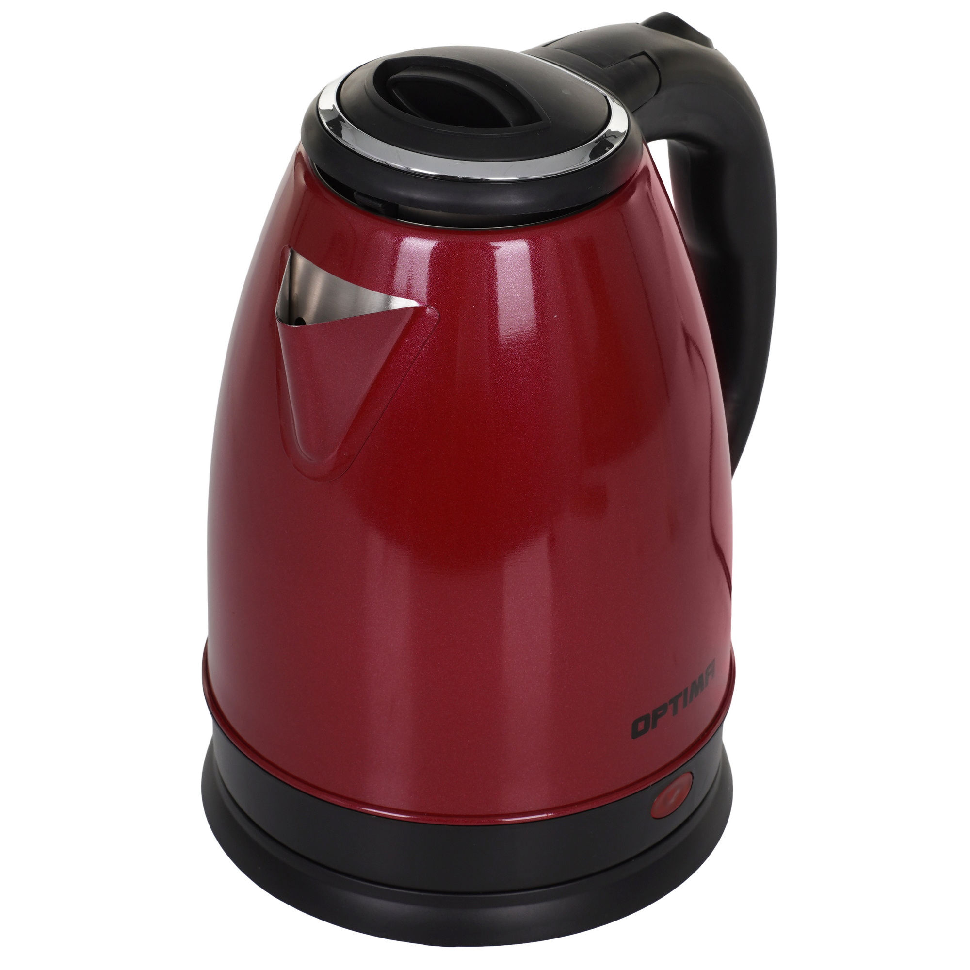 9269566 Электрочайник OPTIMA EK-1808SS бордовый STDN-0021878 - Вид №2