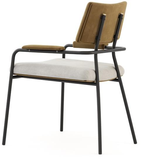 Domkapa Стул из стали с подлокотниками Stranger sun-id-1390928 - Вид №3