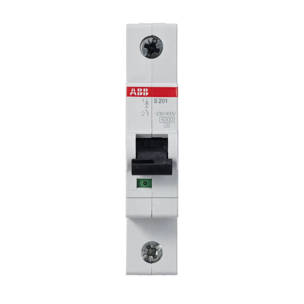 Автоматический выключатель ABB S201 1P C10 А 6 кА 2CDS251001R0104 STLM-2002058 - Вид №1