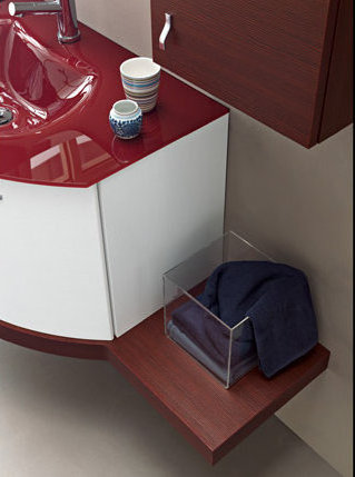 OA 04 OASI Комплект мебели для ванной комнаты 155 см ARDECO Ardeco S. R. L 42520 - Вид №1