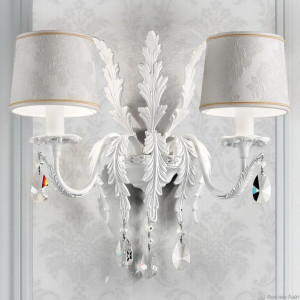 Masiero ACANTIA A2 V95 P06 DAM/14/WH CUT CRYST бра