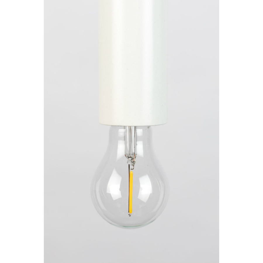 Лампа подвесная Yuna, белая White Label Living 5300148 - Вид №4