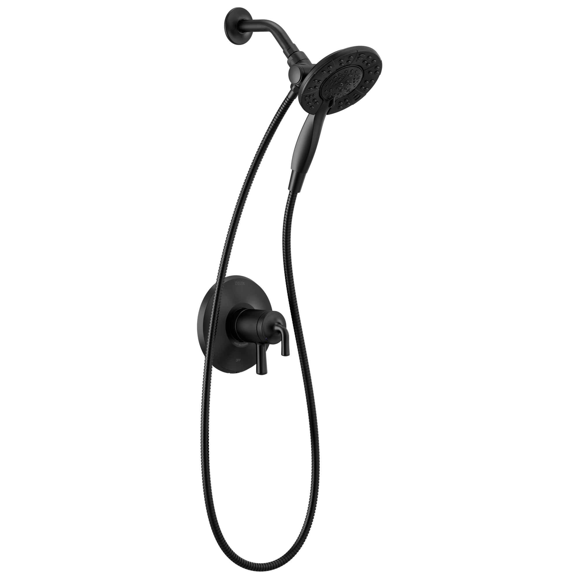 T17233-BL-I Отделка для душа Monitor 17 Series Delta Faucet Kayra Матовый черный