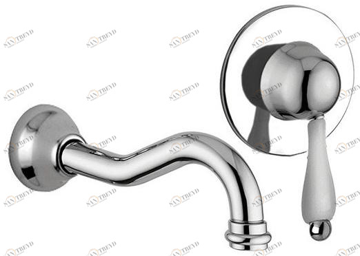 Rubinetteria Giulini Смеситель для умывальника с одной ручкой на 2 отверстия Harmony - harmony crystal 9520