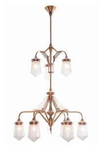 Patinas Lighting Люстра из латуни ручной работы Prague