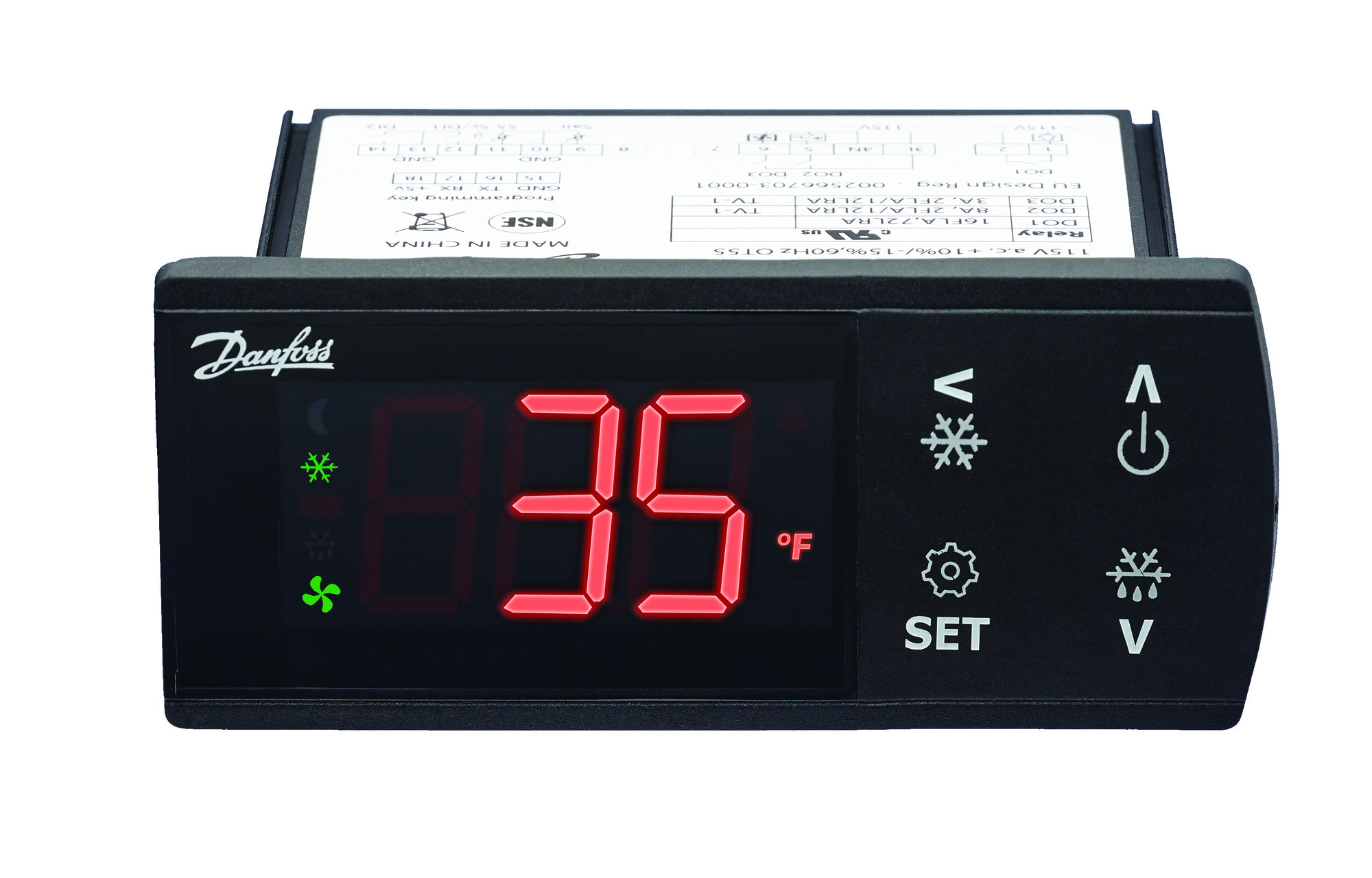 Danfoss ERC 21x ERC 211,Controller, RED LED, 230V 080G3293  - Вид №4