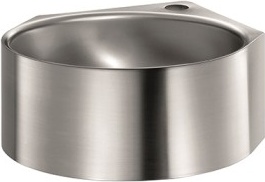 SNLM64CS Настенный угловой умывальник из нержавеющей стали mediclinics 