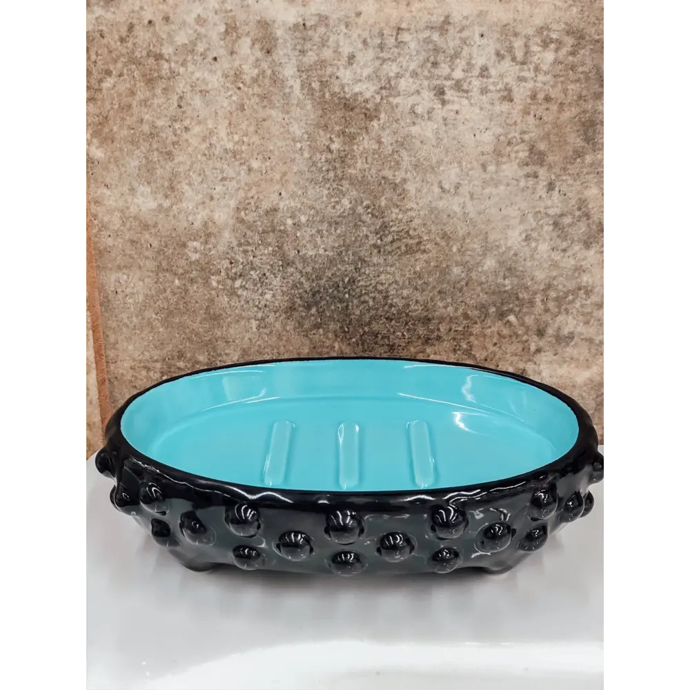 Мыльница Irony цвет чёрный/бирюзовый MOROSHKA STLM-2180274 - Вид №5