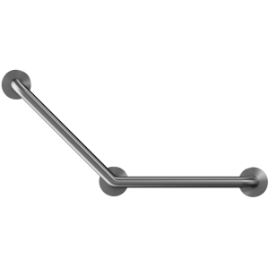 B615-W Поручни из нержавеющей стали, изогнутые на 135°, фиксация в 3 точках duten