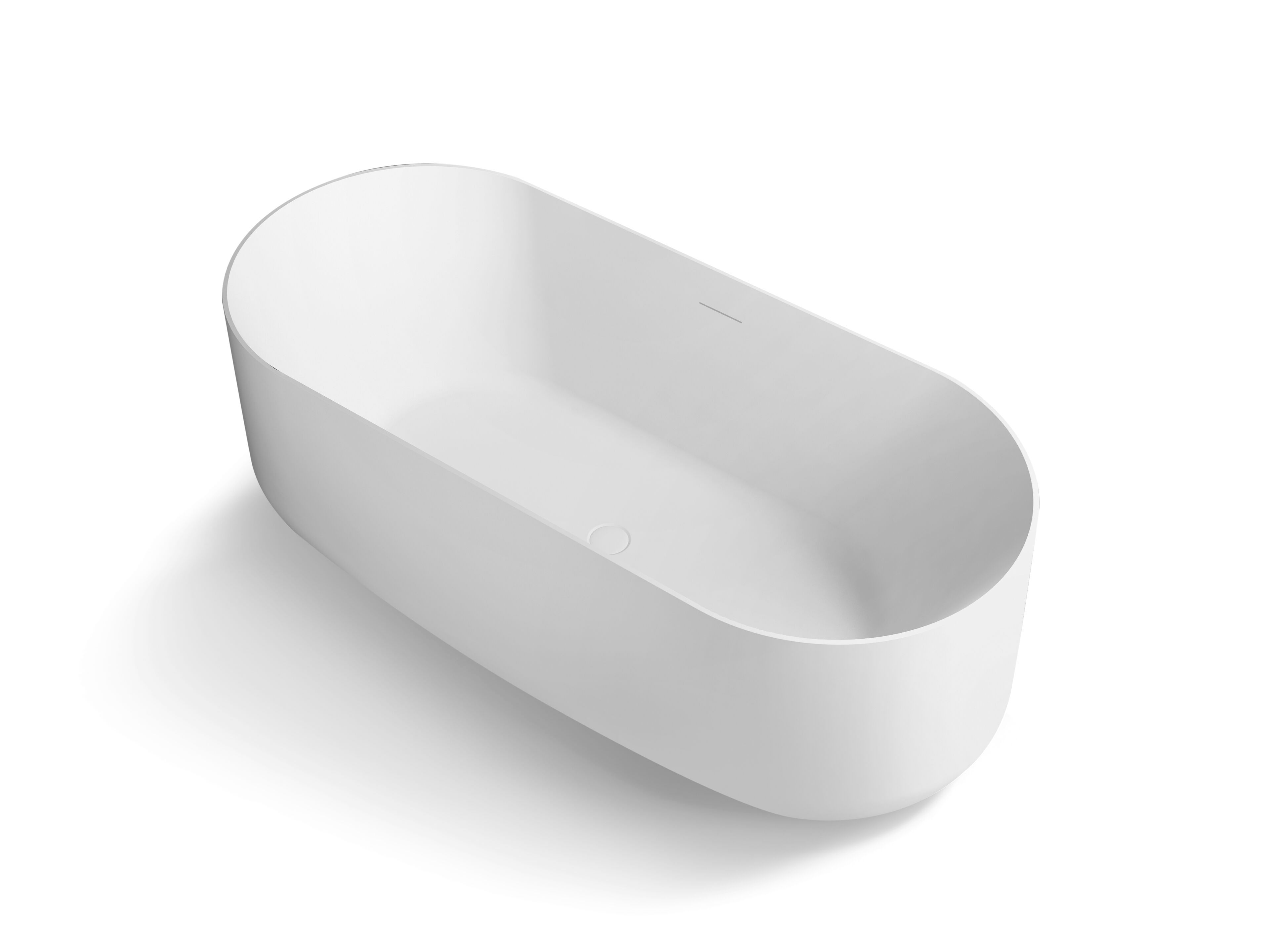 Акриловая овальная центральная ванна Gruppo Treesse мебель для ванной комнаты-отдельно стоящие ванны ARCH-00076882 - Вид №1