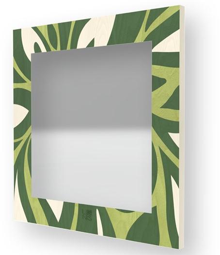 LIGNIS® Квадратное настенное зеркало в раме Dolcevita abstract 12.009 - Вид №1