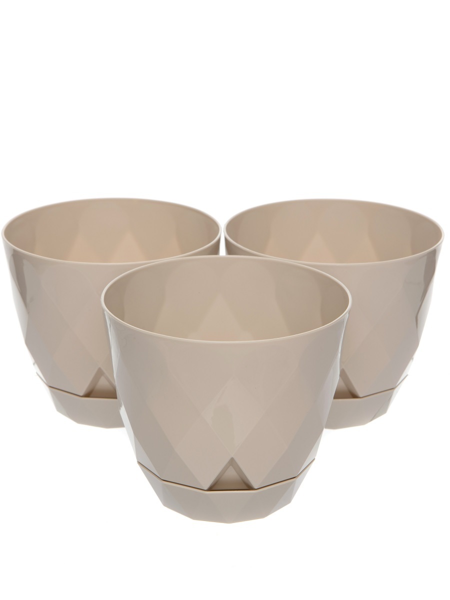 Горшок для цветов Rico 0.65L Beige NAVAKO 16123 - Вид №3