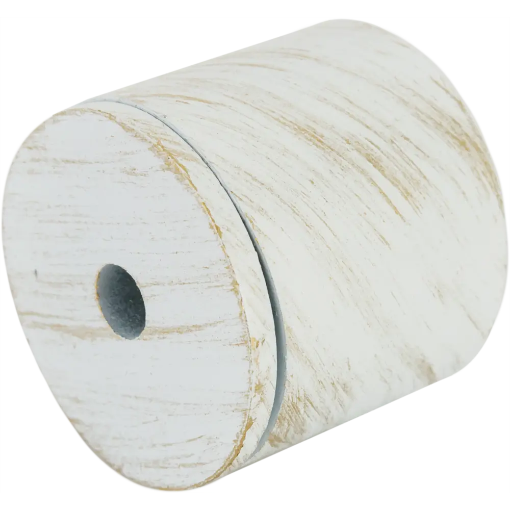 Держатель торцевой Orbis, металл, цвет античный белый, 2 см STLM-2035198