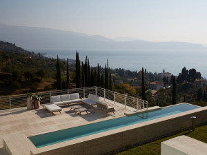 Тканевый модульный садовый диван