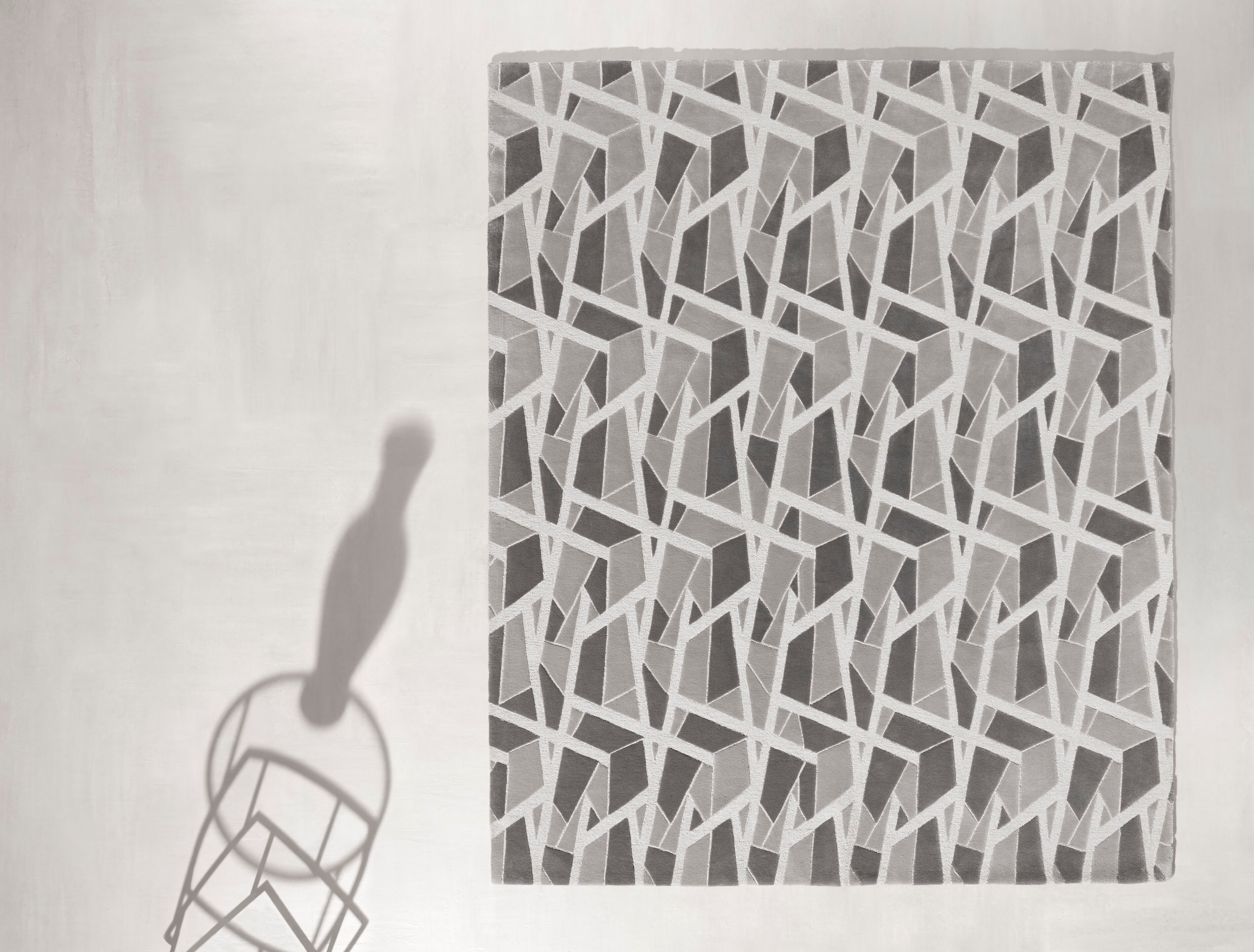 Ковер ручной работы из ткани Loloey Даниэль Либескинд ARCH-00059114 - Вид №1