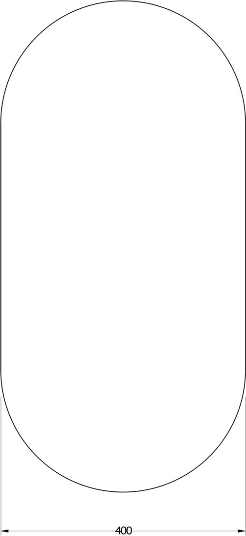 BY 0121 Зеркало со шлифованной кромкой EVOFORM Primary - Вид №1