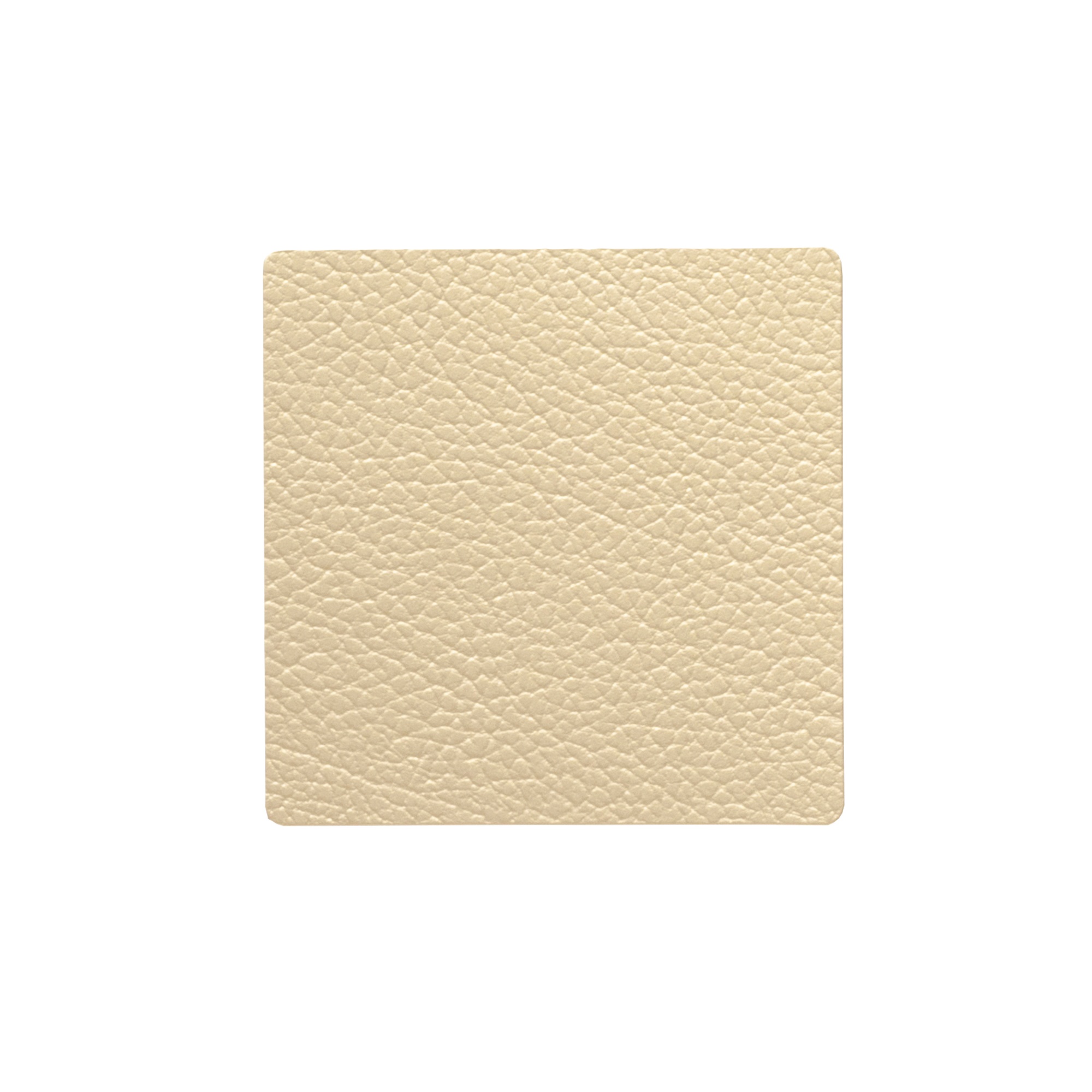 990157 HIPPO gold подстаканник квадратный 10x10 см, толщина 1,6 мм;LIND DNA 