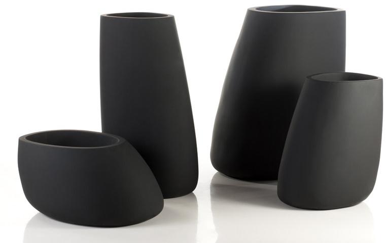 VONDOM Яркий полиэтиленовый садовый горшок Stones sun-id-1358741 - Вид №2