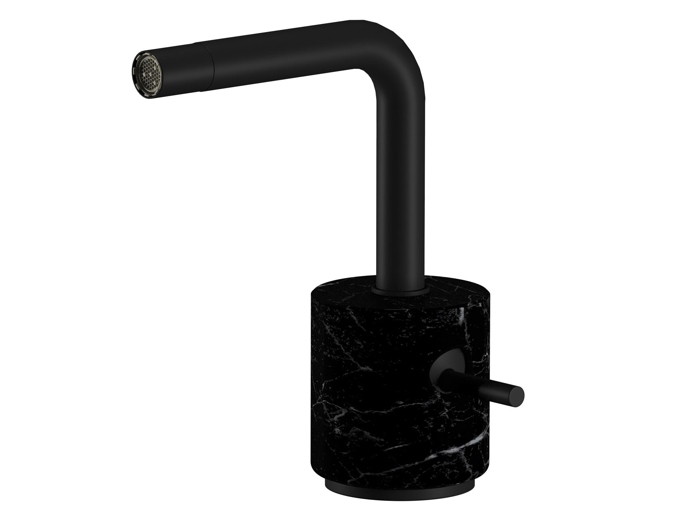 Смеситель для биде с одной ручкой из мрамора IB мрамор + мрамор Elle ARCH-00140636