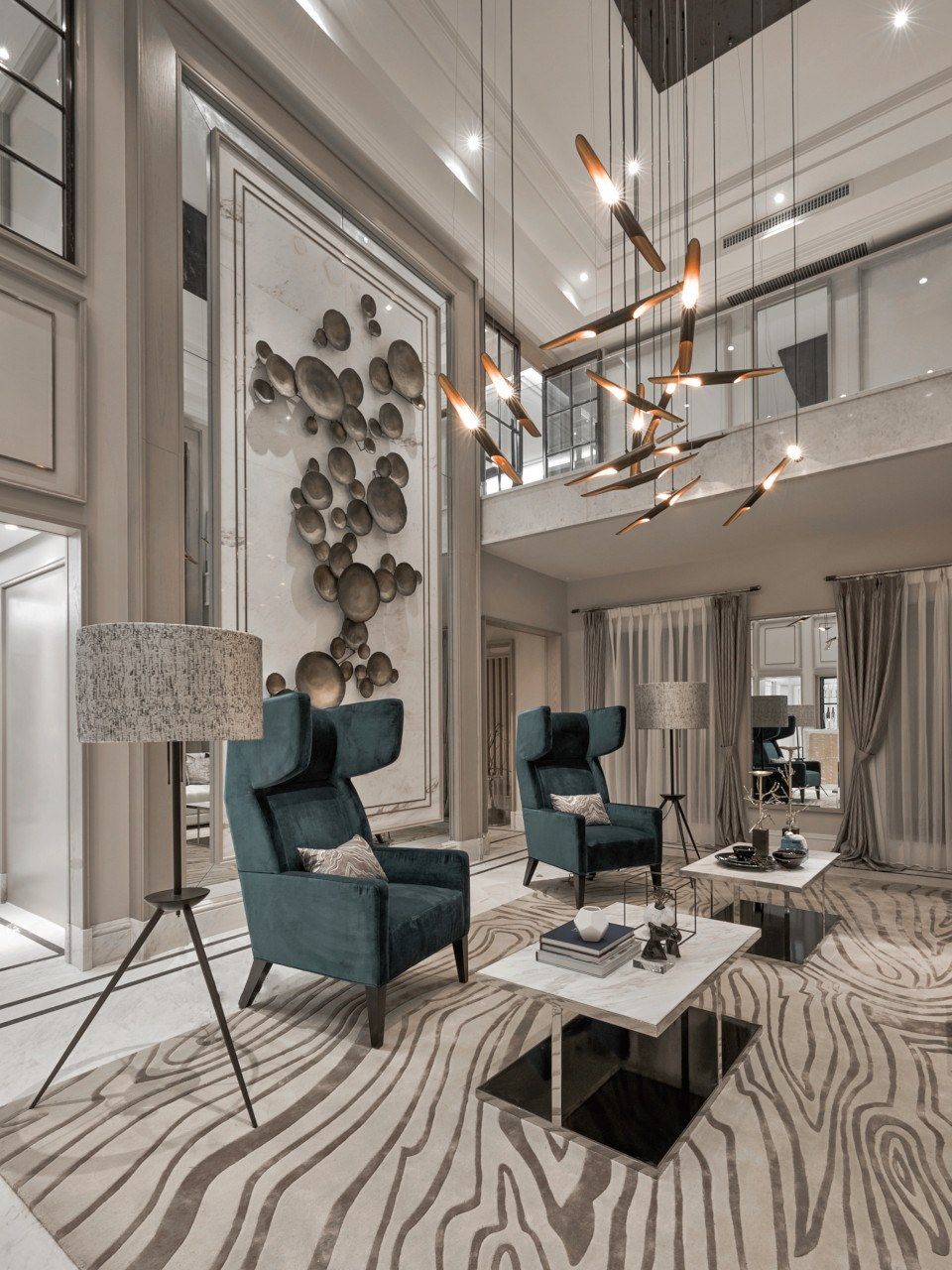 Железный подвесной светильник Delightfull Coltrane ARCH-00101809 - Вид №2