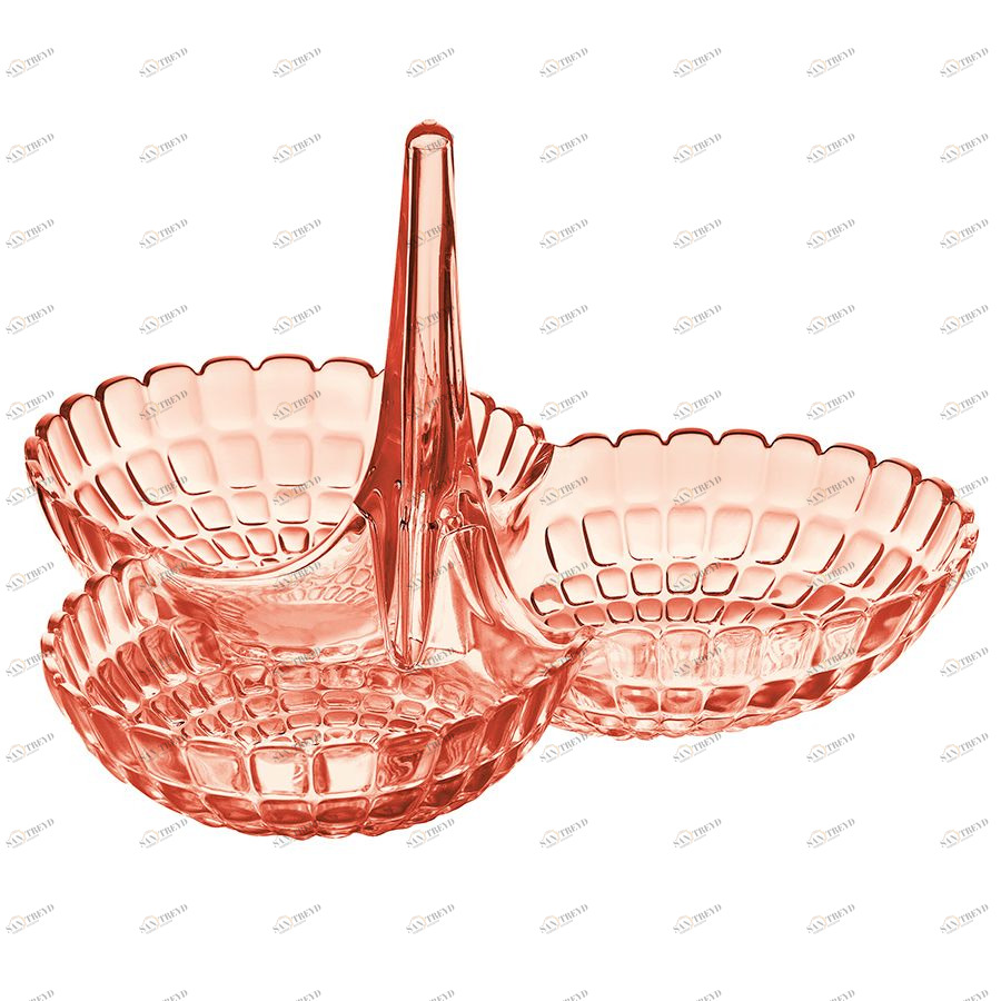 Менажница Tiffany коралловая Guzzini 19920023