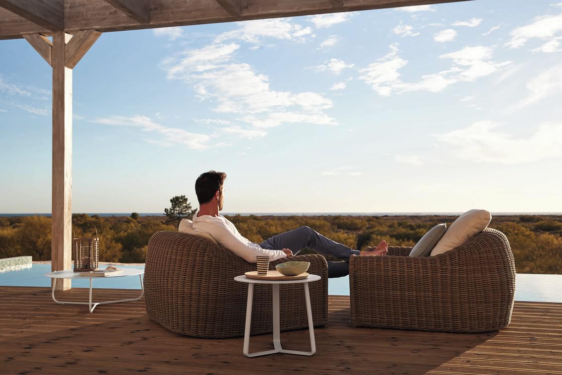 MNST138 Журнальные столики pcsts белые f8 ⌀60см Manutti Mood - Вид №24