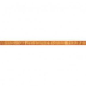 Художественный паркет Da Vinci Паркетный Бордюр 26-156 Орех Европейский (Грецкий) Селект (Гладкая) 1000х200 мм.