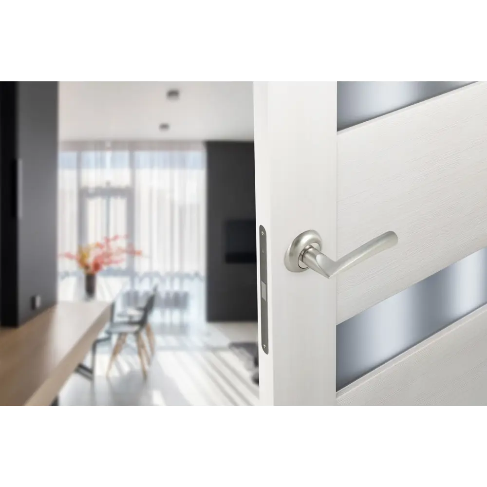 Дверные ручки EDSON для межкомнатных дверей в стиле никель 85168581 STLM-0059340 - Вид №5