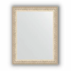 BY 1342 Зеркало в багетной раме - мельхиор 41 mm EVOFORM Definite