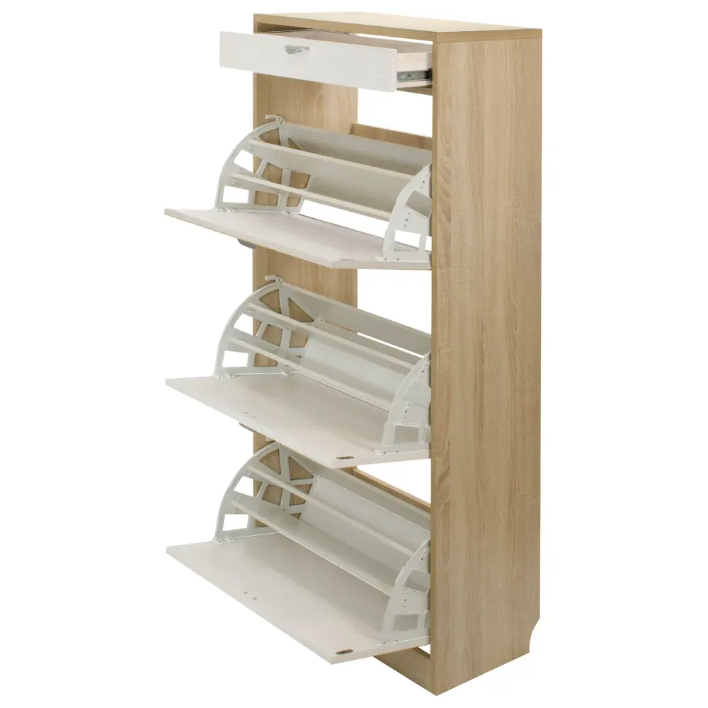 Каркас закрытой обувницы 63x144x30 см ЛДСП цвет дуб сонома Santreyd STLM-2125458 - Вид №2