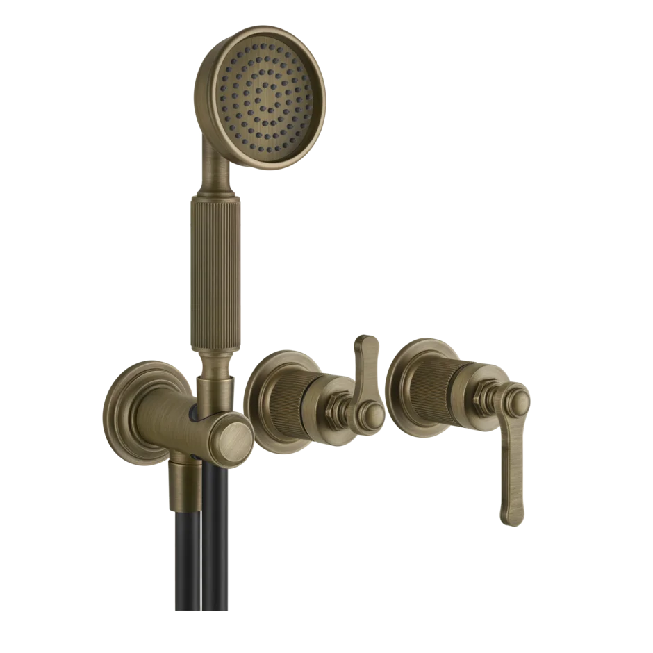 Смеситель для душа 65036 713 Gessi Venti20 СТАРИННАЯ ЛАТУНЬ 65036713