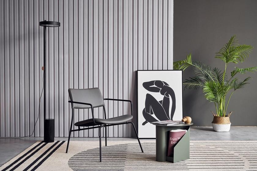 Grado Design Кожаное кресло с подлокотниками Stilo Stl-ch-03 - Вид №3