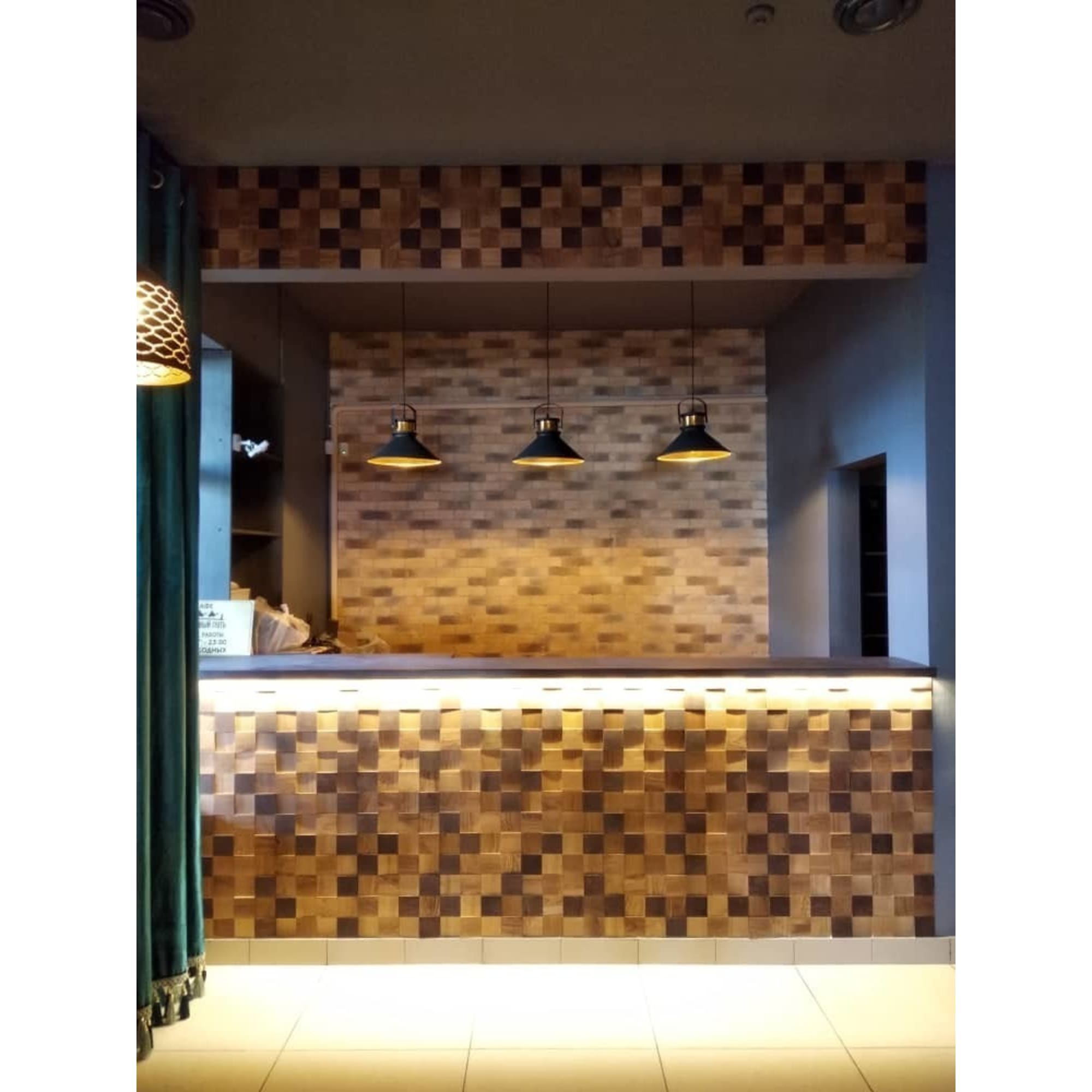 ARABESKO 3D-мозаика из дуба с брашированной поверхностью, 150 элементов 82305417 STLM-0024302 - Вид №11