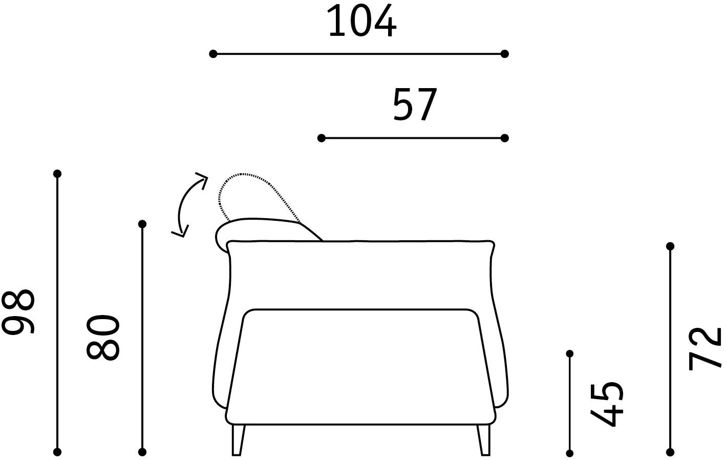 Febal Casa Съемный тканевый диван с подголовником sun-id-1358754 - Вид №17