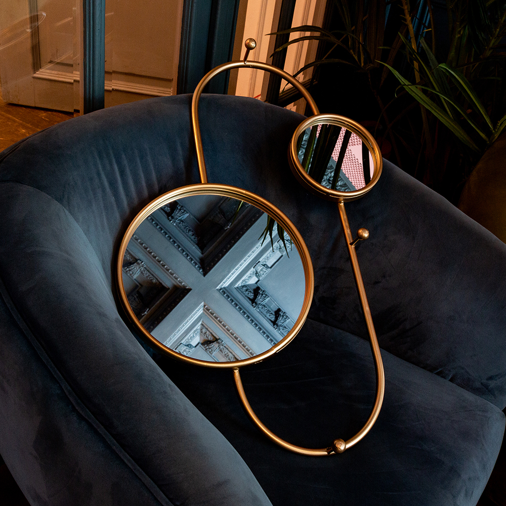 20082813 Настенное зеркало «Мирам Голд» Object Desire  - Вид №3