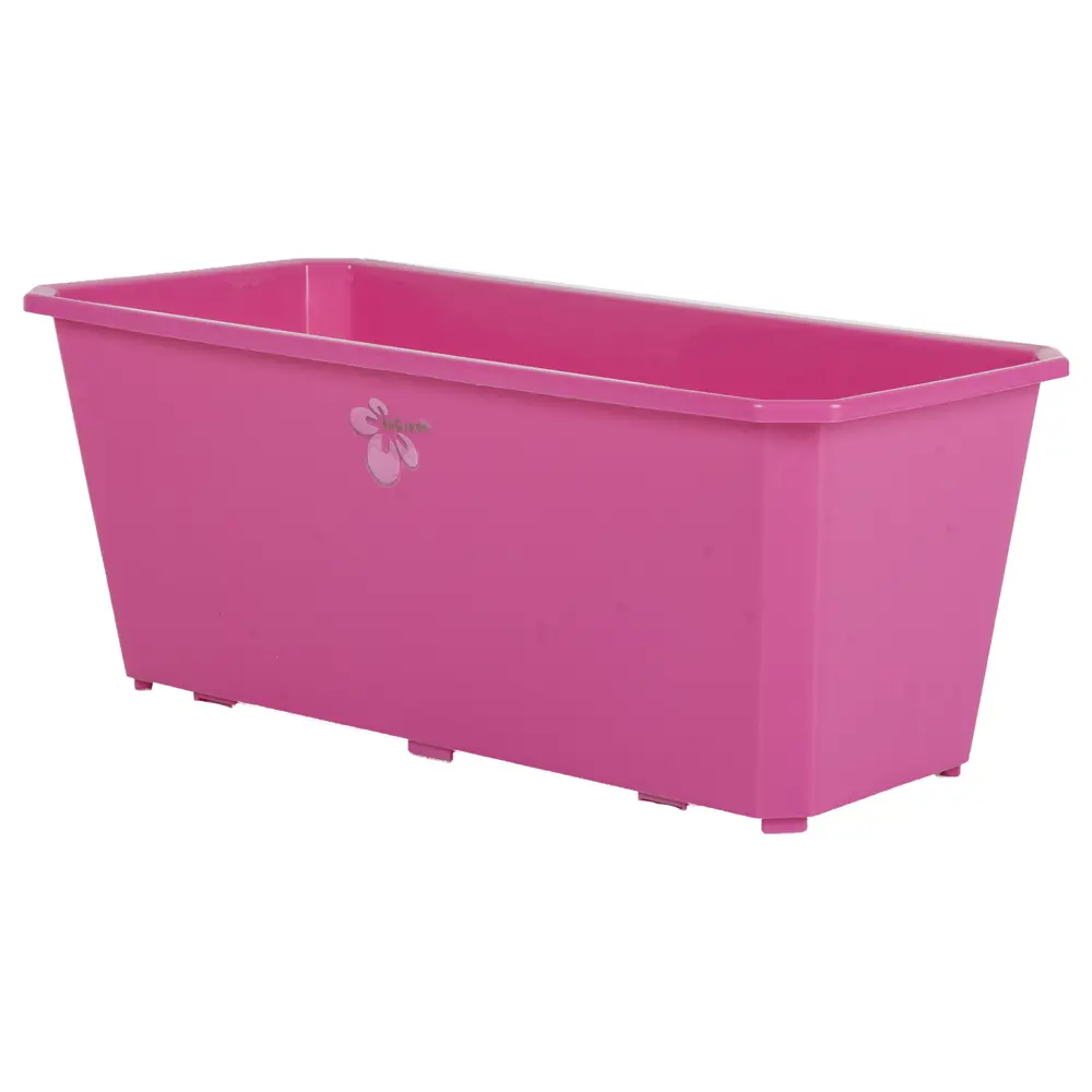 Ящик балконный 40х17х15 см, 7л, пластик, Фиолетовый INGREEN STLM-2014455