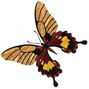 Художественный паркет Da Vinci Паркетный Декор 26-001 Орех американский Селект (Гладкая) 400х300 мм.