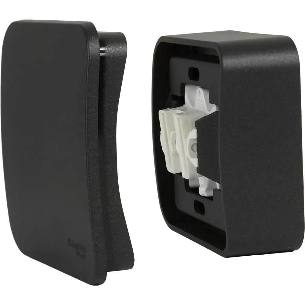 Переключатель накладной Schneider Electric Blanca 1 клавиша цвет антрацит SYSTEME ELECTRIC STLM-2183148 - Вид №4