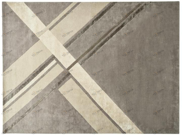 Ditre Italia Прямоугольный коврик ручной работы из ткани sun-id-1414045