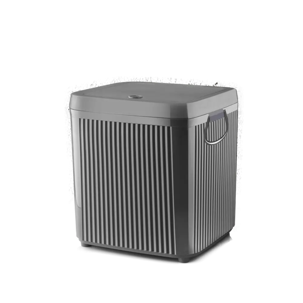 Контейнер для мусора Glew 5 л пластик цвет серый Santreyd STLM-2004878