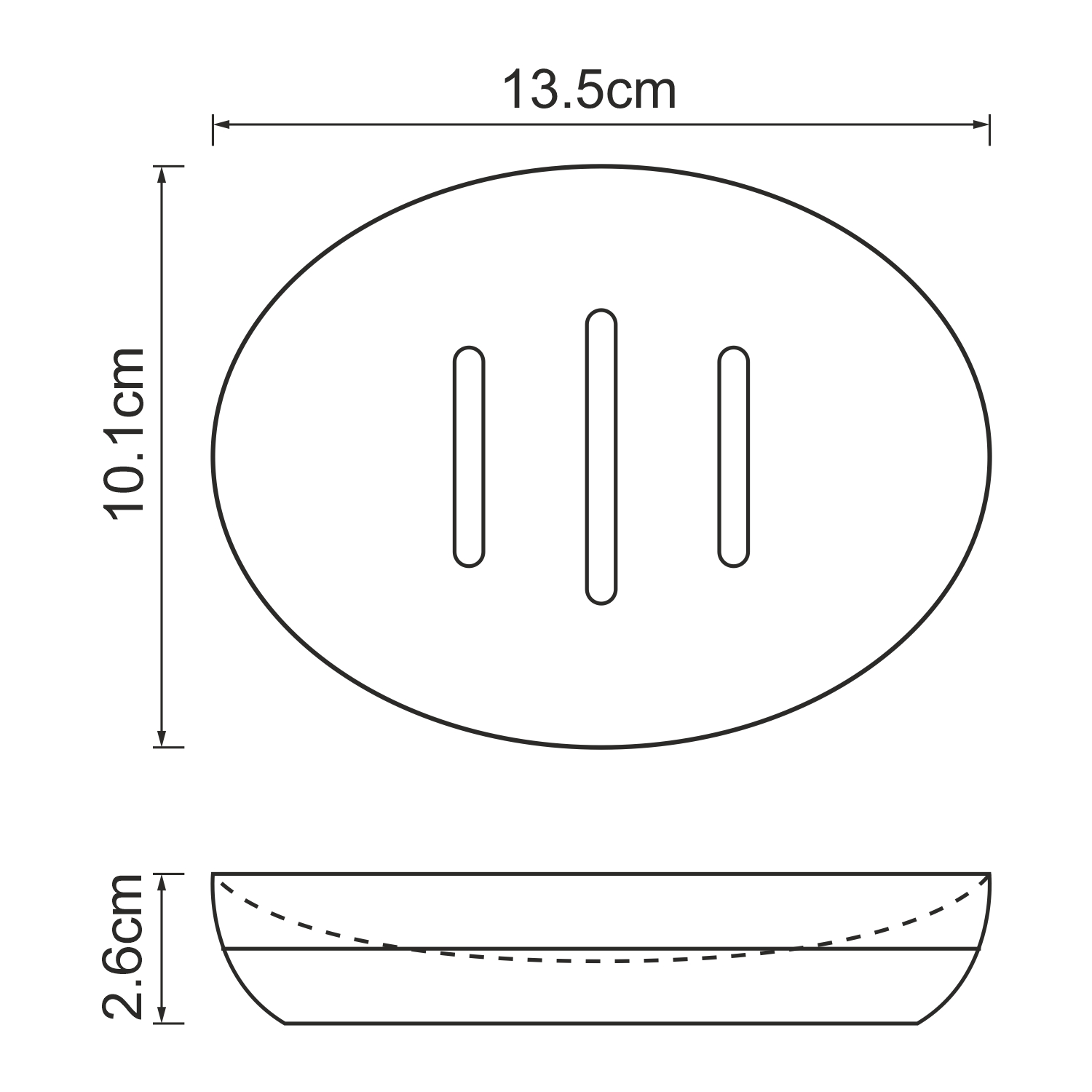 K-8829 Mindel Мыльница WasserKRAFT Mindel K-8800  - Вид №1