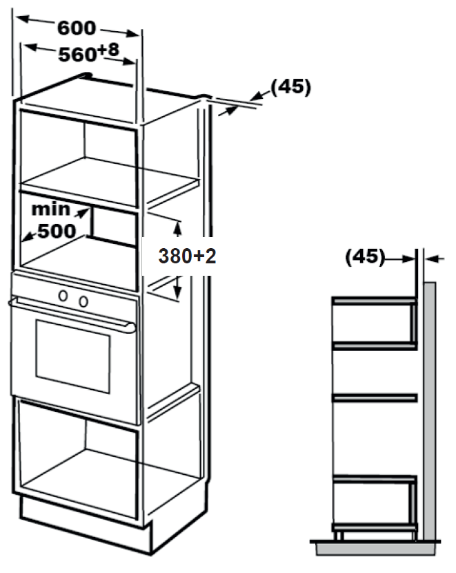 5310421 Встраиваемая микроволновая печь Beko BMGB25333WG белый STDN-0101763 - Вид №9
