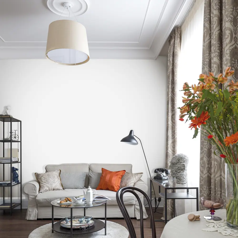 Обои Serenada ЭР2968-3, на флизелиновой основе, цвет белый, 1.06х10 м Erismann STLM-2133417 - Вид №2