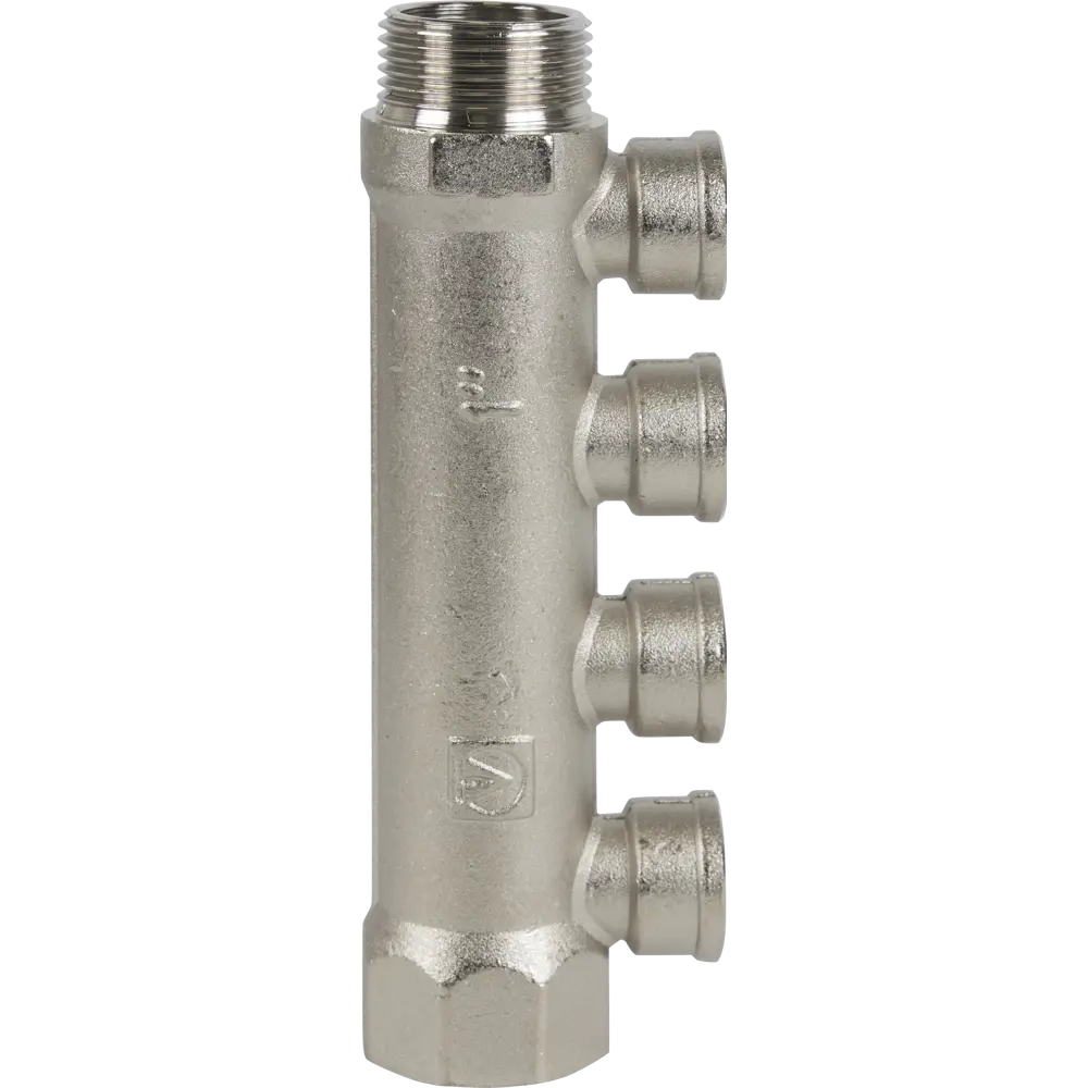 Коллектор с внутренней резьбой Valtec на 4 выхода 1"x1/2" VTc.550.N.0604 STLM-2128799 - Вид №3