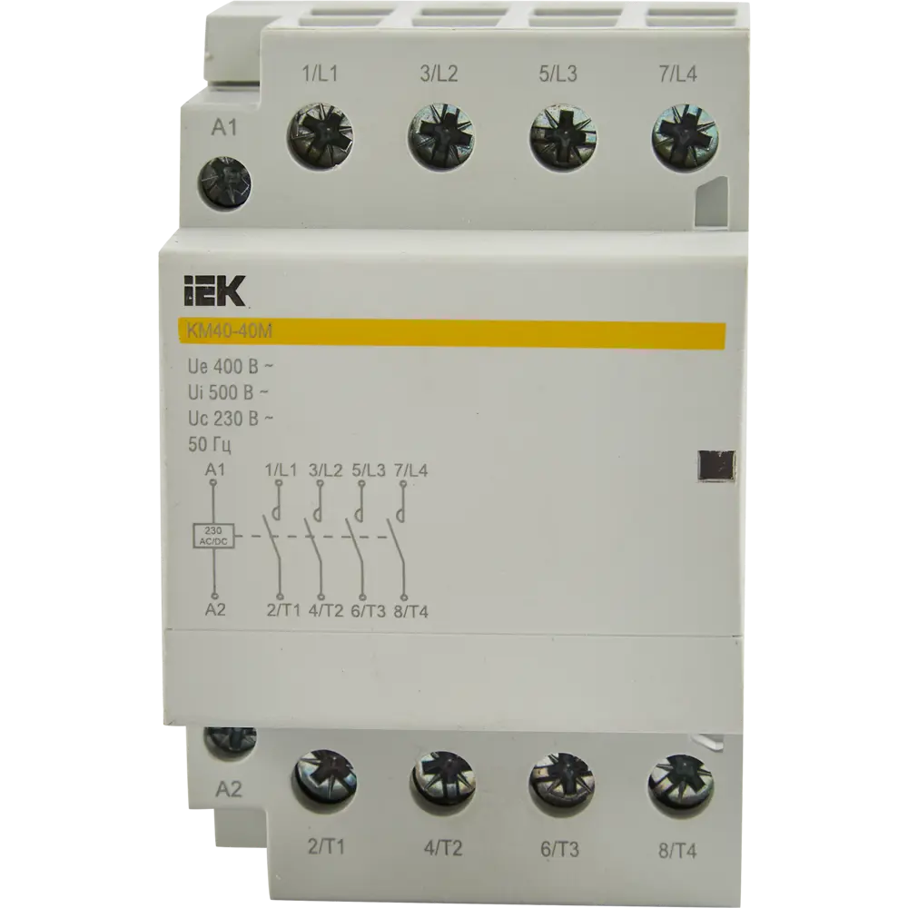 Контактор IEK КМ40-40М для автоматизации силовых цепей 87762189 STLM-1107805 - Вид №1
