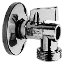 Кран угл. 1/2х3/4 с флаж. рук. и отр. мод.706 706