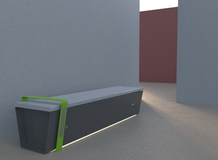 Smart Bench Details Lab23 Скамейки  - Вид №7